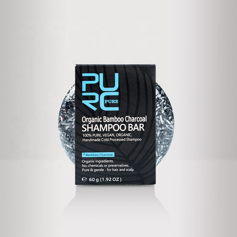 Bamboo Charcoal Shampoo Bar – Hand-Extracted & Nourishing