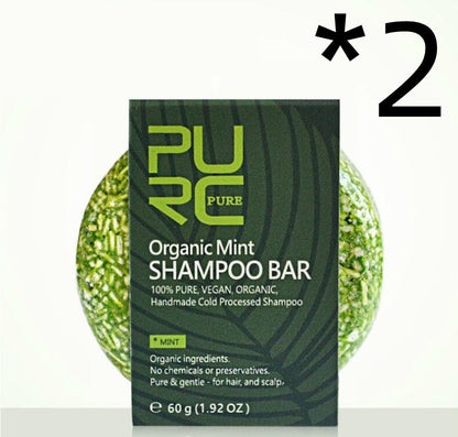 Herbal Root Revival Shampoo Bar – Ginger & Fleece-Flower Blend