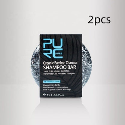 Bamboo Charcoal Shampoo Bar – Hand-Extracted & Nourishing