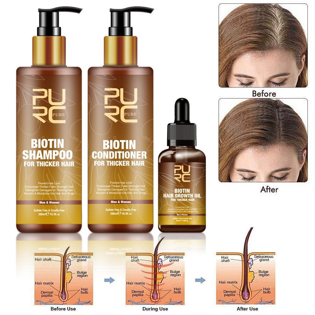 Lunera Ginger & Biotin Hair Revival Set