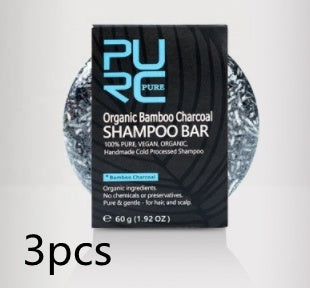 Bamboo Charcoal Shampoo Bar – Hand-Extracted & Nourishing