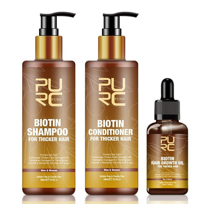 Lunera Ginger & Biotin Hair Revival Set