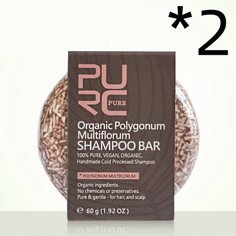 Herbal Root Revival Shampoo Bar – Ginger & Fleece-Flower Blend